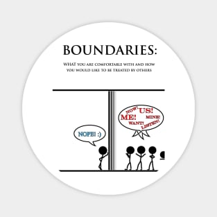 BOUNDARIES Magnet